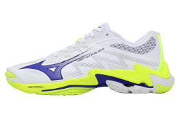 Mizuno Wave Lightning Elite White / Blue / Yellow