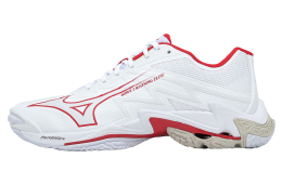 Mizuno Wave Lightning Elite White / Red