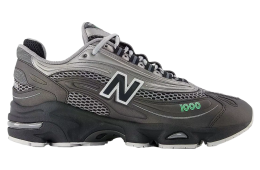 New Balance 1000 Dark Silver Metallic / Lime Leaf