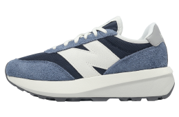 New Balance 370 Navy / White