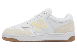 New Balance 480 Beige / White
