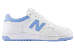 New Balance 480 White / Team Carolina