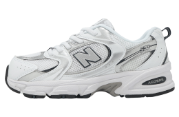 New Balance 530 Wide GS White / Metallic Silver