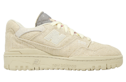New Balance 550 Linen / Crimson