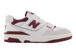 New Balance 550 Sea Salt Burgundy