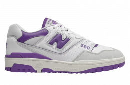 New Balance 550 White Purple