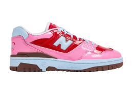 New Balance 550 Y2K Patent Leather Red Pink