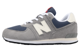 New Balance 574 Wide GS Grey / Navy