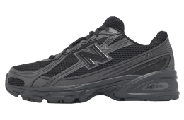 New Balance 740 Black / Black Cement / Green