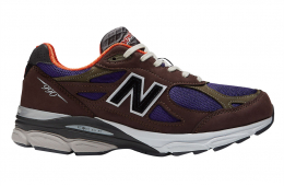 New Balance 990v3 Made in USA Brown Purple
