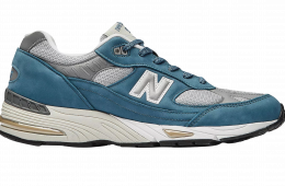 New Balance 991 Made In UK Blue Grey