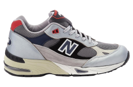 New Balance 991 Silver Navy