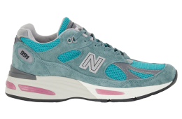 New Balance 991v2 Porcelain / Green