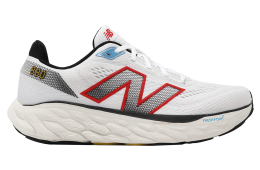 New Balance Fresh Foam X 880 V14 2E Wide White / Neo Flame Black
