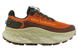 New Balance Fresh Foam X More Trail V3 2E Wide Red Pepper / Kelp Green
