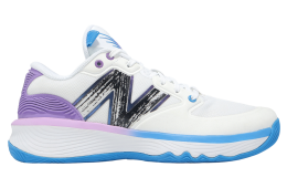 New Balance Hesi Low V1 Optic White / Purple Fade
