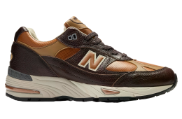 New Balance Made in UK 991v1 WMNS Chocolate Plum / Caramel Cafe