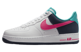 Nike Air Force 1 07 White / Thunder Blue / Racer Pink