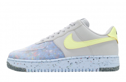Nike Air Force 1 Crater Pure Platinum Barely Volt