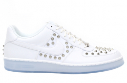 Nike Air Force 1 Downtown Hi Spike - White / White