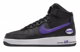 Nike Air Force 1 High Hoops Black Purple