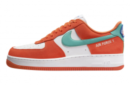 Nike Air Force 1 Low Athletic Club White Orange