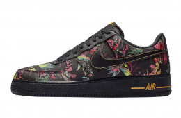 Nike Air Force 1 Low Black Floral
