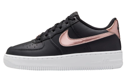 Nike Air Force 1 Low Black / Metallic Rose Gold
