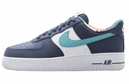 Nike Air Force 1 Low EMB Thunder Blue Washed Teal
