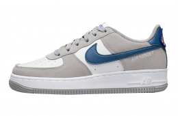 Nike Air Force 1 Low GS Athletic Club White Grey