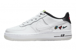 Nike Air Force 1 Low GS Peace, Love, Swoosh