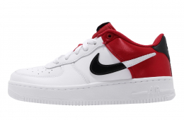 Nike Air Force 1 Low GS University Red White Black