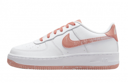 Nike Air Force 1 Low GS White Pink
