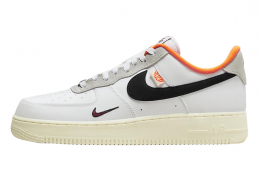 Nike Air Force 1 Low Hoops White Orange