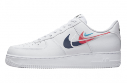 Nike Air Force 1 Low Mini Swooshes White Black Teal