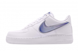 Nike Air Force 1 Low Oversized Swoosh White Racer Blue