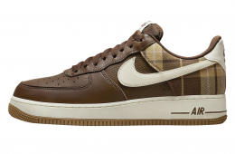 Nike Air Force 1 Low Plaid Cacao