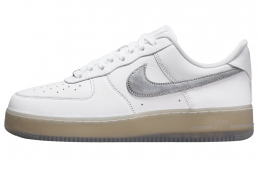 Nike Air Force 1 Low Premium White Metallic