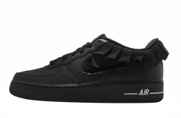 Nike Air Force 1 Low Ruffles GS Black