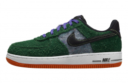 Nike Air Force 1 Low Shaggy Green Suede