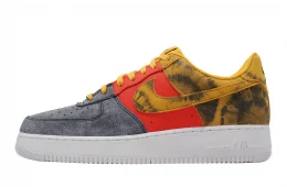 Nike Air Force 1 Low Tie Dye Dark Sulphur