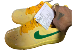 Nike Air Force 1 Low Topaz Gold / Pine Green