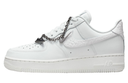 Nike Air Force 1 Low WMNS Summit White / Metallic Silver