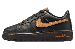 Nike Air Force 1 Lv8 GS Black / Desert Ochre