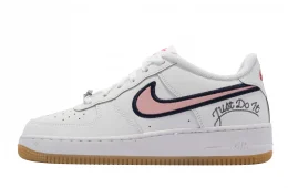 Nike Air Force 1 LV8 GS White Pink Glaze