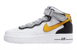 Nike Air Force 1 Mid Athletic Club White Yellow