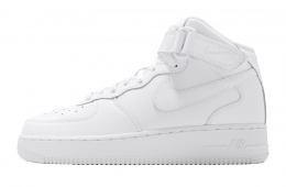 Nike Air Force 1 Mid GS Triple White