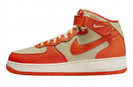 nike hybrid Air Force 1 Mid Safety Orange