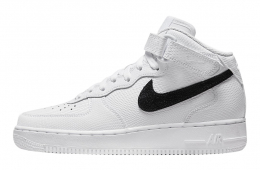 Nike Air Force 1 Mid White Snakeskin