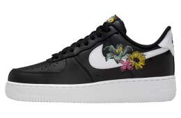 Nike Air Force 1 Now Flowers Black / Metallic Gold